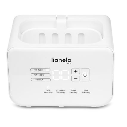 Lionelo - Pudelisoojendi THERMUP DOUBLE 250W/230V valge