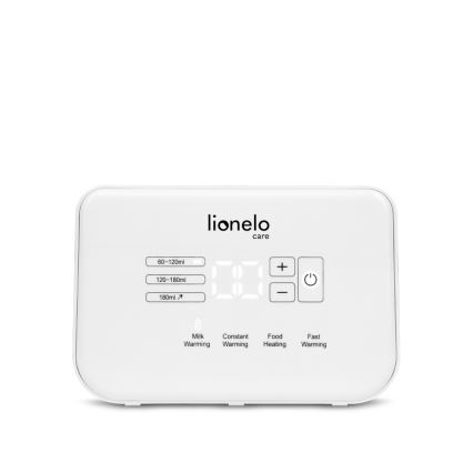 Lionelo - Pudelisoojendi THERMUP DOUBLE 250W/230V valge