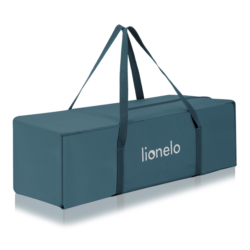 Lionelo - Reisi voodi FLOWER Roheline Türkiis