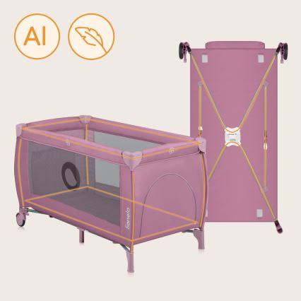 Lionelo - Reisimugavus STEFI PLUS Roosa Magnolia