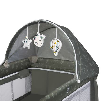 Lionelo - reisisäng SVEN PLUS beež-oliiv