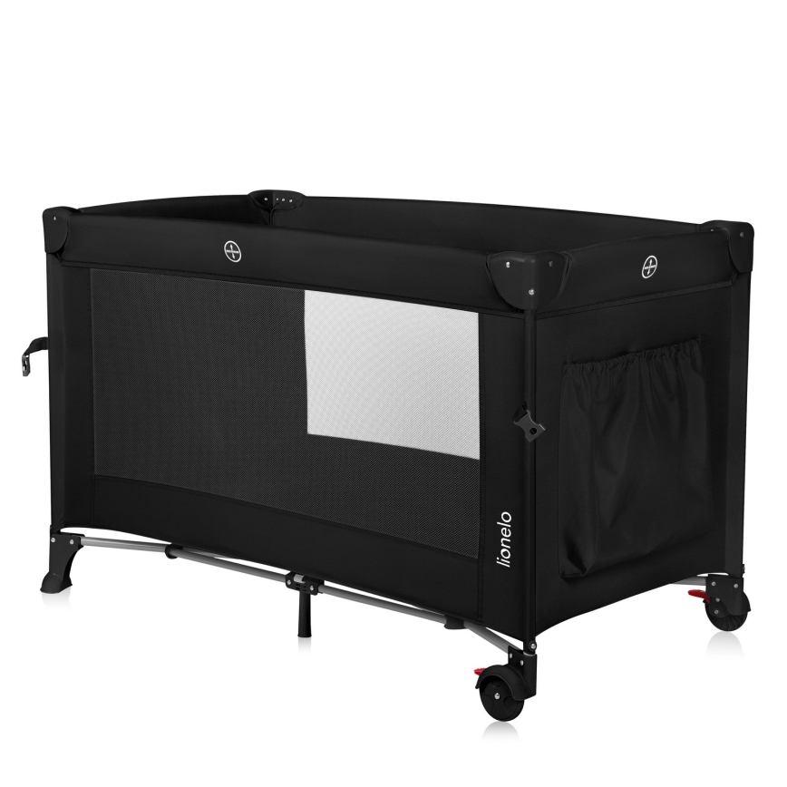 Lionelo - Reisivoodi 3-ühes ELLEN Black Carbon