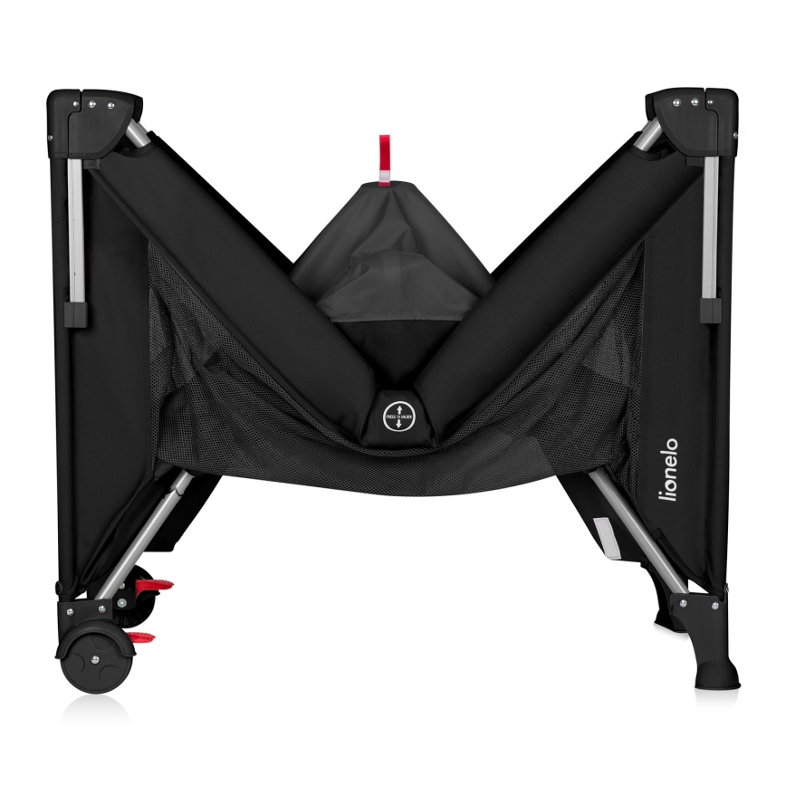 Lionelo - Reisivoodi 3-ühes ELLEN Black Carbon