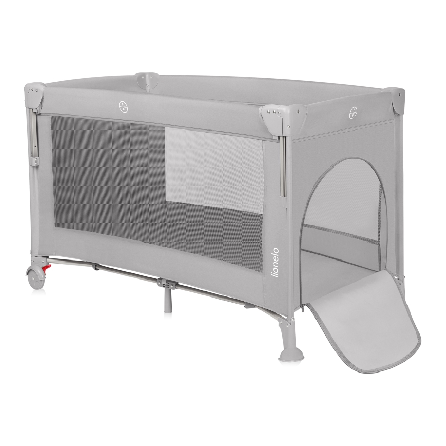 Lionelo - Reisivoodi 3in1 ELLEN Grey Concrete