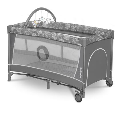 Lionelo - reisivoodi FLOWER Grey Stone