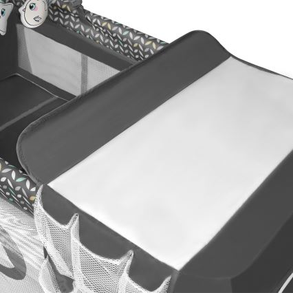 Lionelo - reisivoodi FLOWER, hall Scandi-stiilis