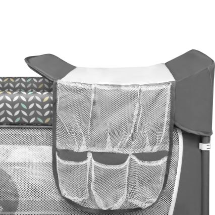 Lionelo - reisivoodi FLOWER, hall Scandi-stiilis