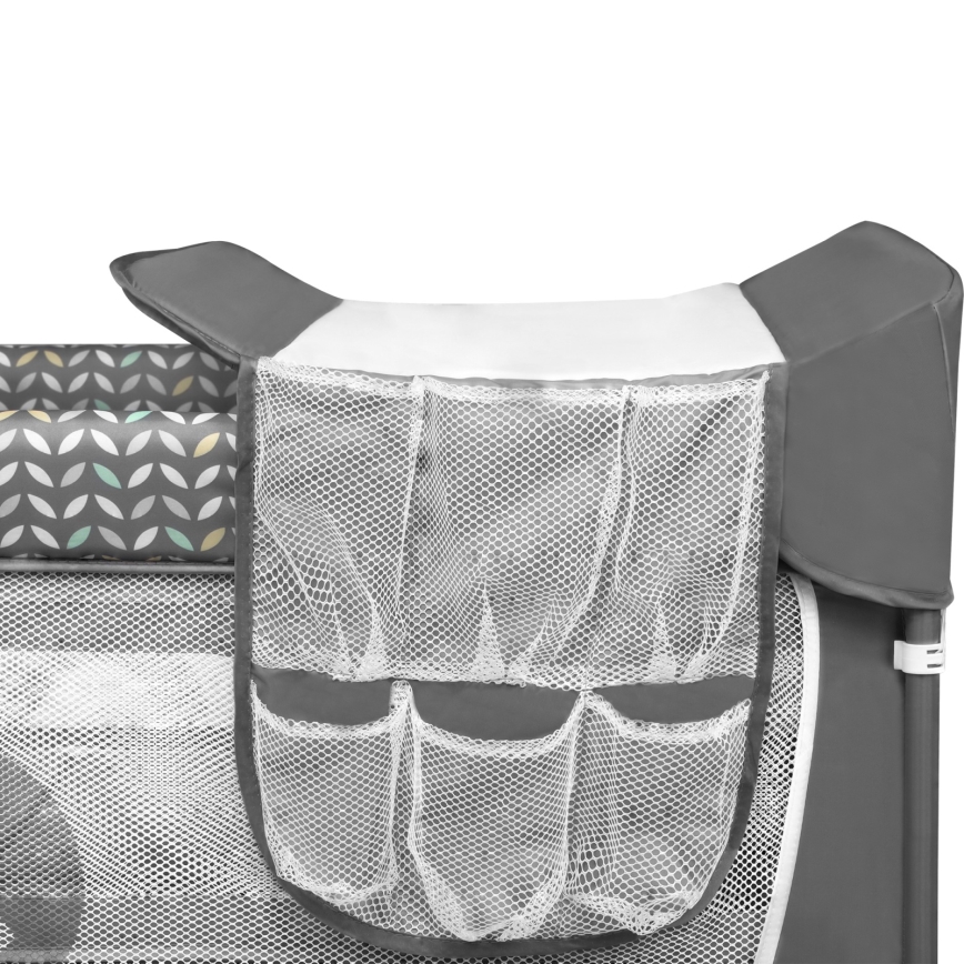 Lionelo - reisivoodi FLOWER, hall Scandi-stiilis