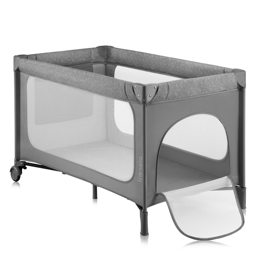 Lionelo - Reisivoodi JASMIN EASY FOLD Grey Stone