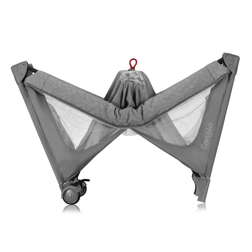 Lionelo - Reisivoodi JASMIN EASY FOLD Grey Stone