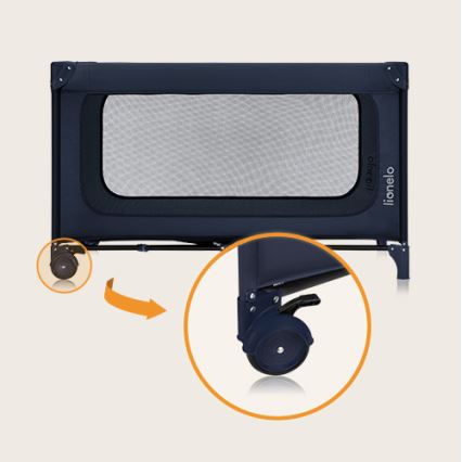 Lionelo - Reisivoodi JASMIN EASY FOLD tumesinine