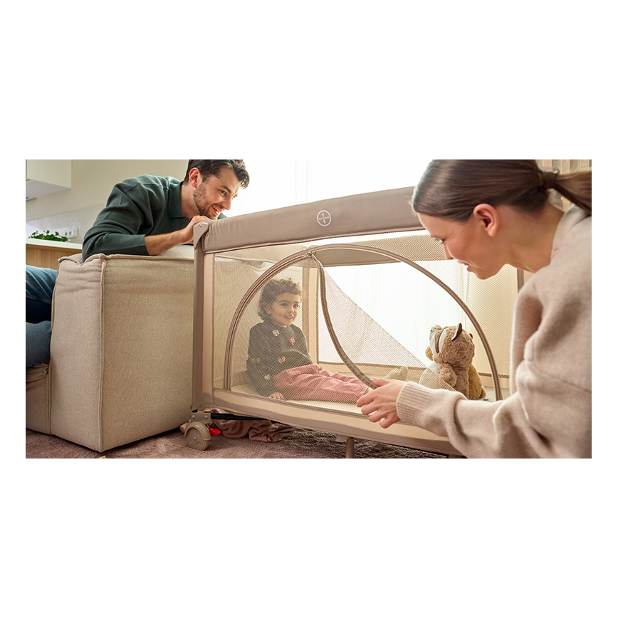 Lionelo - reisivoodi LAURA beež liiv