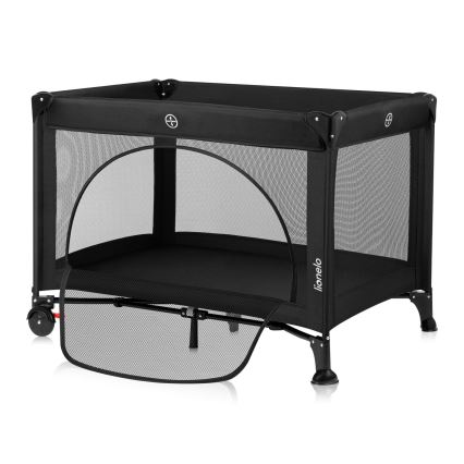 Lionelo - Reisivoodi LAURA Black Carbon