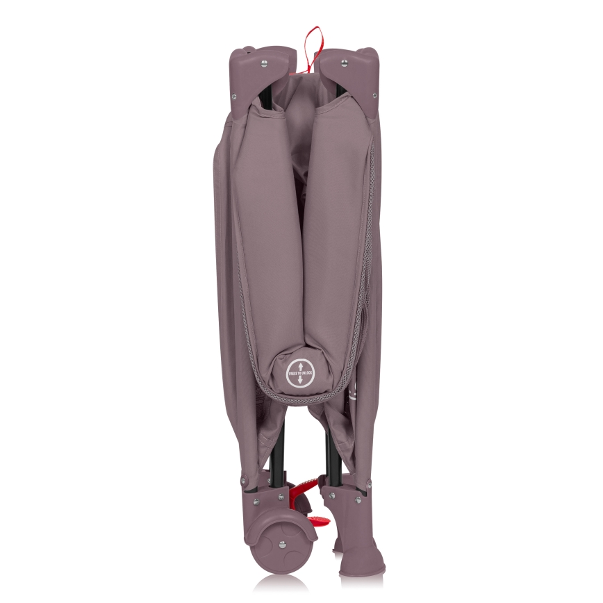 Lionelo - reisivoodi LAURA roosa-nahatoon