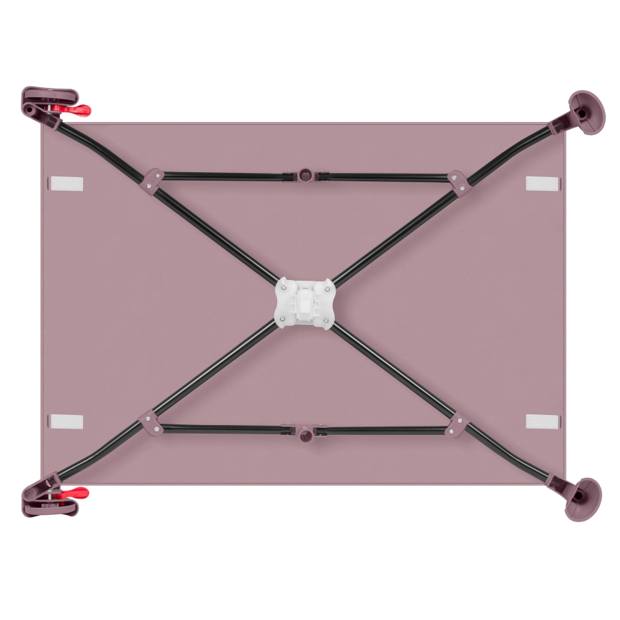 Lionelo - reisivoodi LAURA roosa-nahatoon