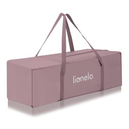 Lionelo - reisivoodi LAURA roosa-nahatoon