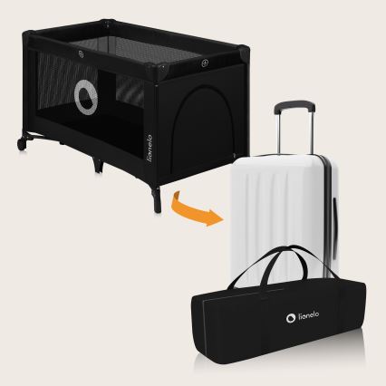 Lionelo - Reisivoodi STEFI Black Carbon