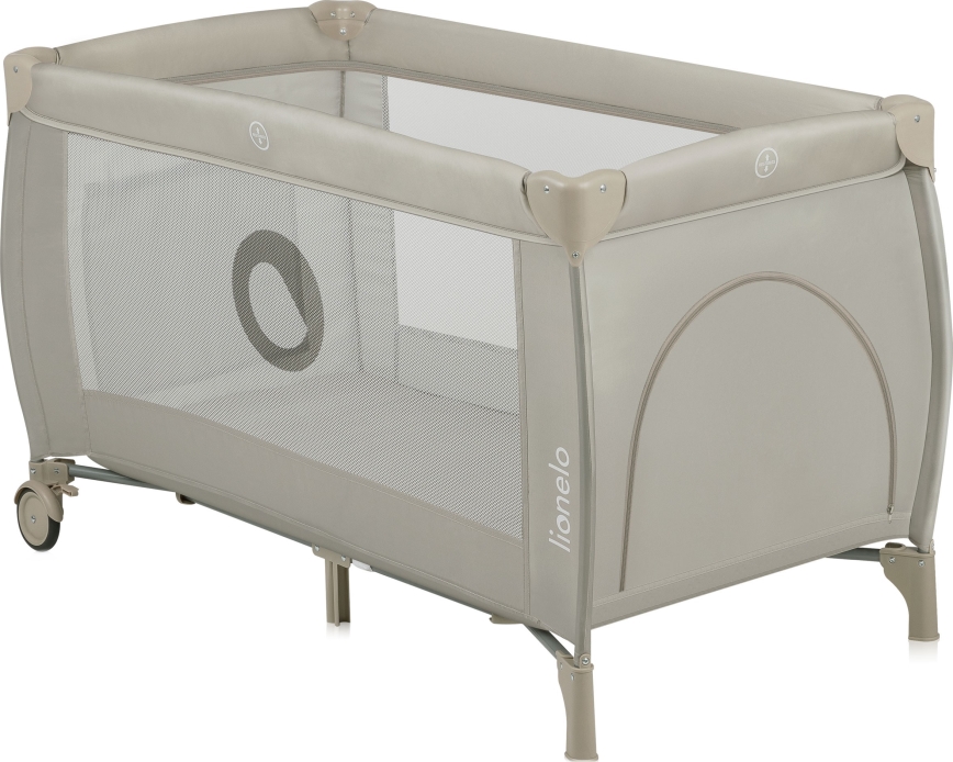 Lionelo - Reisivoodi STEFI PLUS Beige Cappuccino