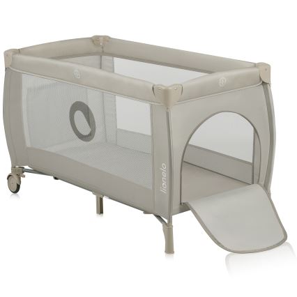 Lionelo - Reisivoodi STEFI PLUS Beige Cappuccino