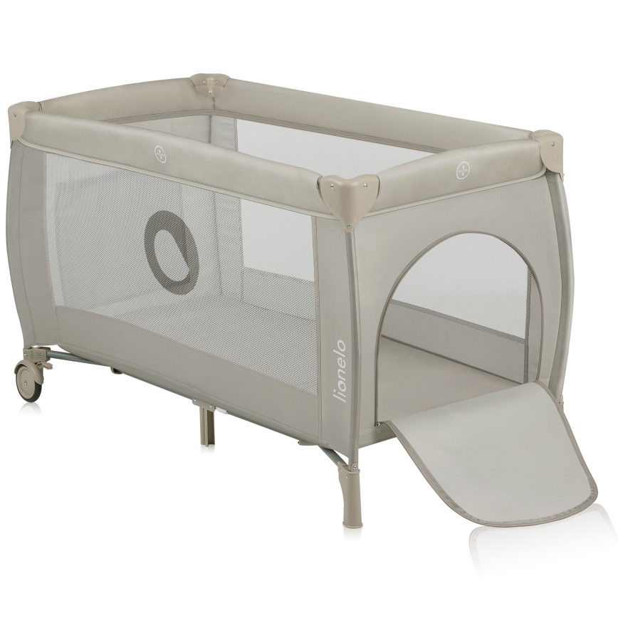 Lionelo - Reisivoodi STEFI PLUS Beige Cappuccino