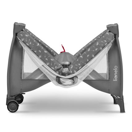 Lionelo - reisivoodi STEFI PLUS hall/valge