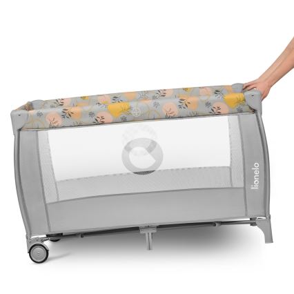 Lionelo - ReisiVOODI STEFI PLUS Roosa Kollane