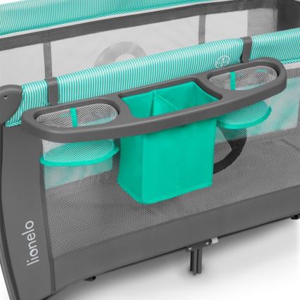 Lionelo - reisivoodi SVEN PLUS hall/türkiissinine