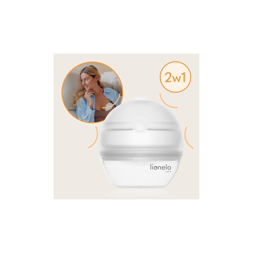 Lionelo - Rinnapiimapump 2-ühes MILKY 60 ml