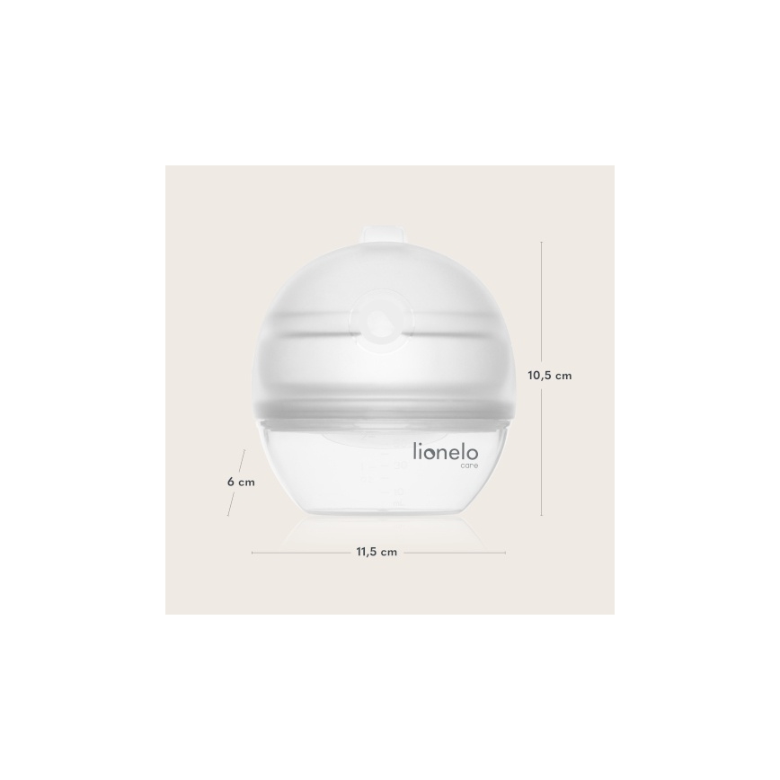 Lionelo - Rinnapiimapump 2-ühes MILKY 60 ml
