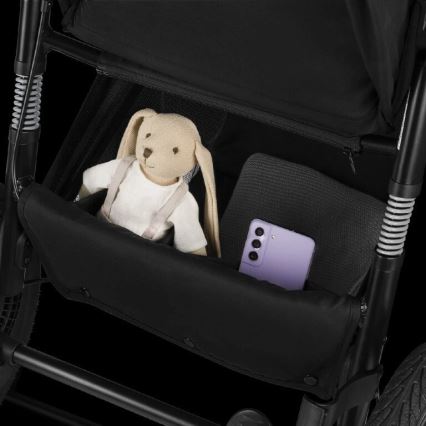 Lionelo - spordi jalutuskäru AZURA must/hall