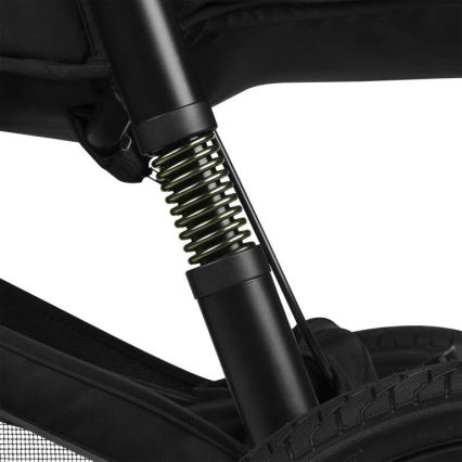 Lionelo - Spordi jalutuskäru AZURA must/roheline