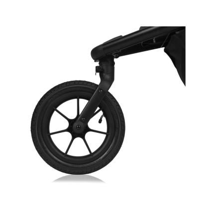 Lionelo - Spordi jalutuskäru AZURA must/roheline