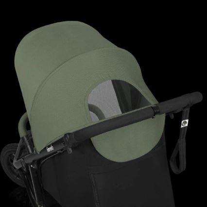 Lionelo - Spordi jalutuskäru AZURA must/roheline