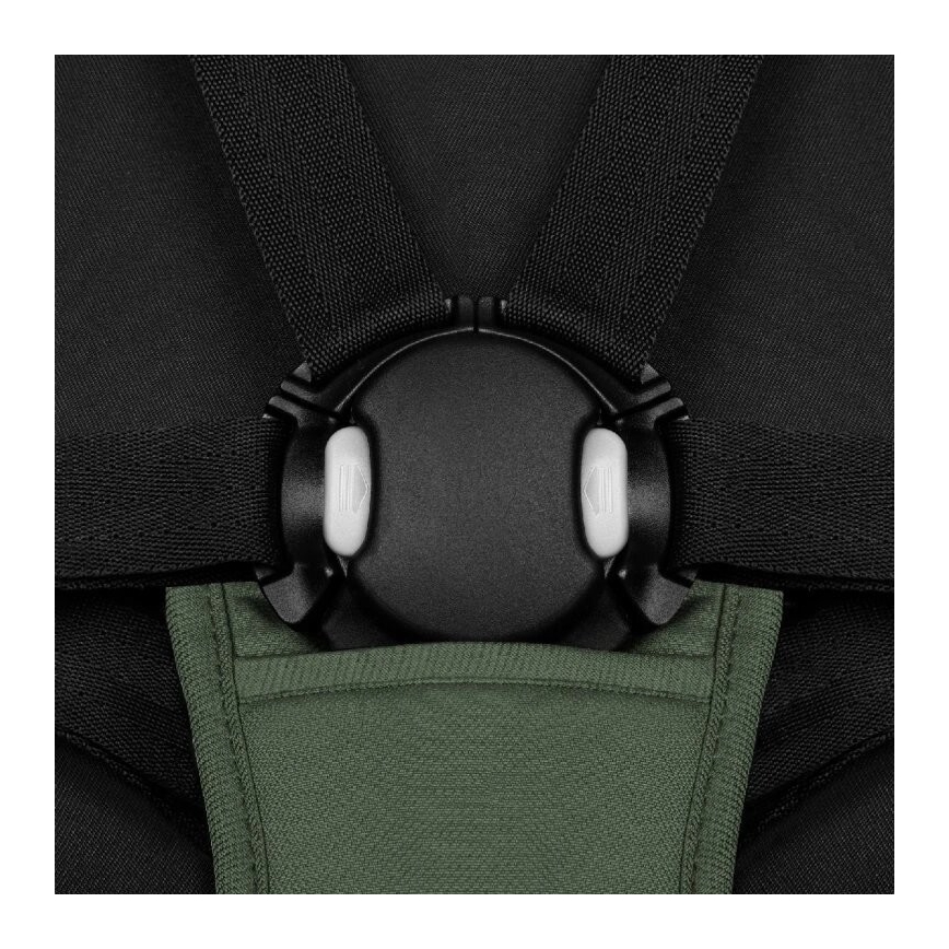 Lionelo - Spordi jalutuskäru AZURA must/roheline