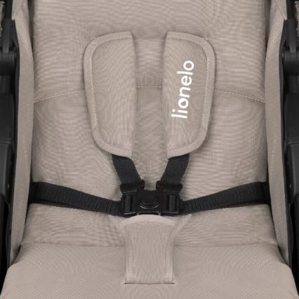 Lionelo - spordi jalutuskäru EMMA PLUS beež/must