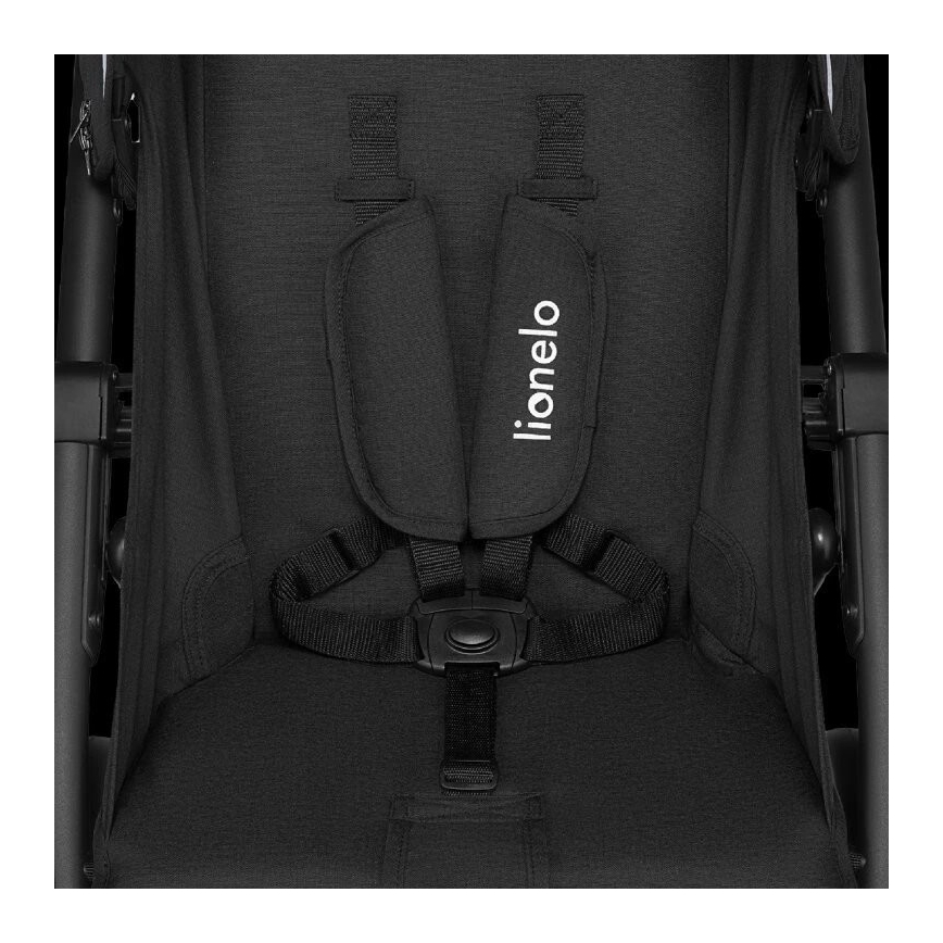 Lionelo - spordijalutuskäru ANNET PLUS must