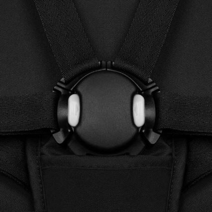 Lionelo - spordijalutuskäru AZURA, must