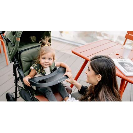 Lionelo - spordijalutuskäru EMMA PLUS roheline