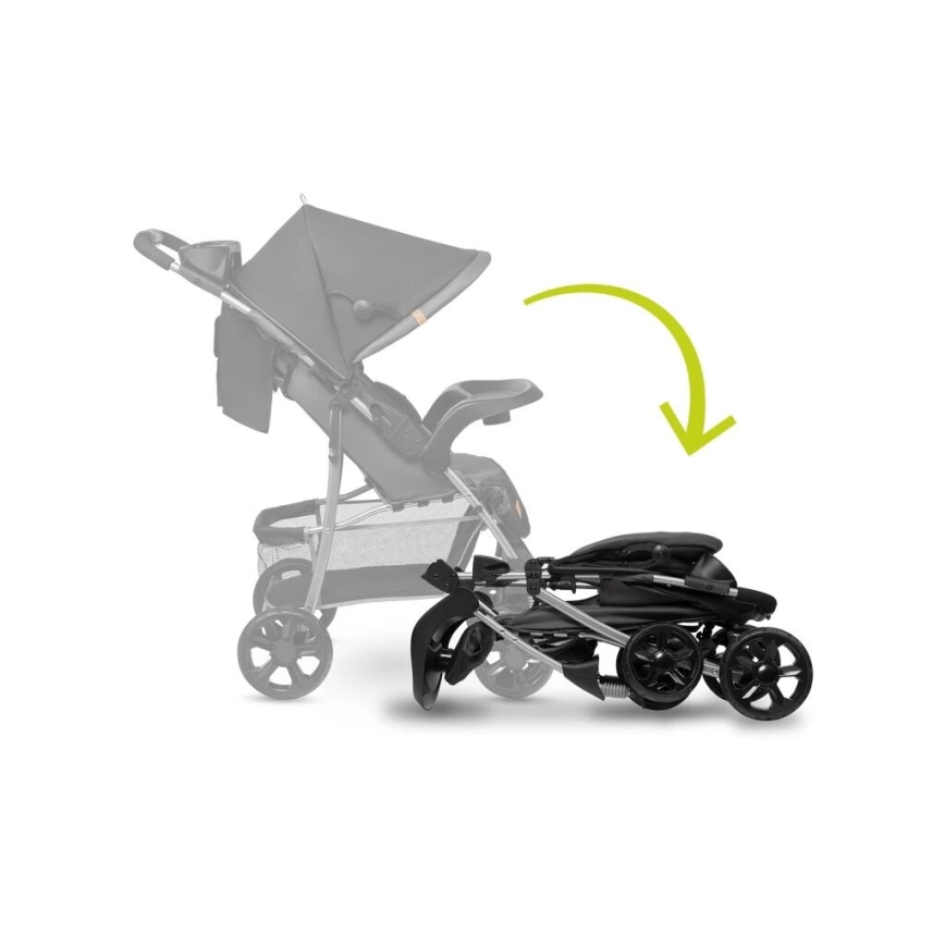 Lionelo - spordikäru EMMA PLUS must