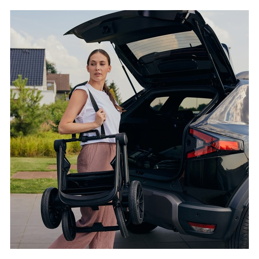 Lionelo - spordikäru MIKA PLUS roostepruun