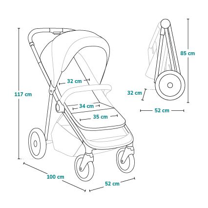 Lionelo - spordivanker EMMA ONE beež