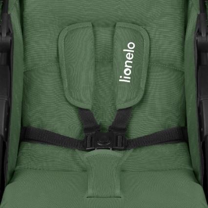 Lionelo - spordivanker EMMA PLUS roheline/must