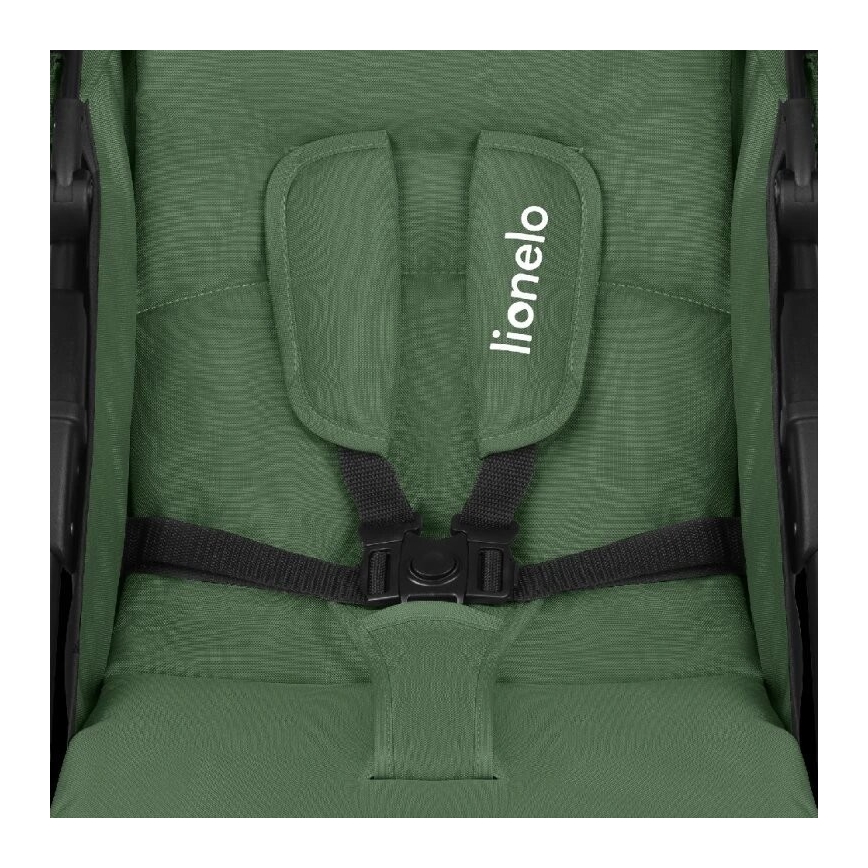 Lionelo - spordivanker EMMA PLUS roheline/must