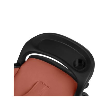 Lionelo - Spordivanker EMMA PLUS telliskivapunane/must