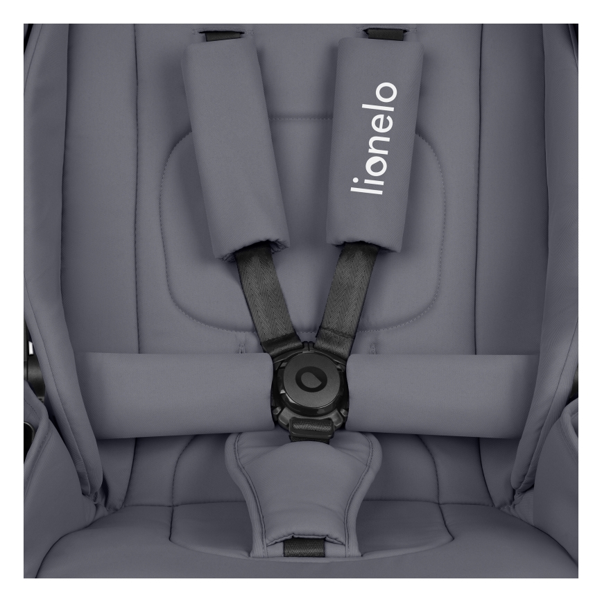 Lionelo - Sportlik jalutuskäru MIKA PLUS Grey Stone