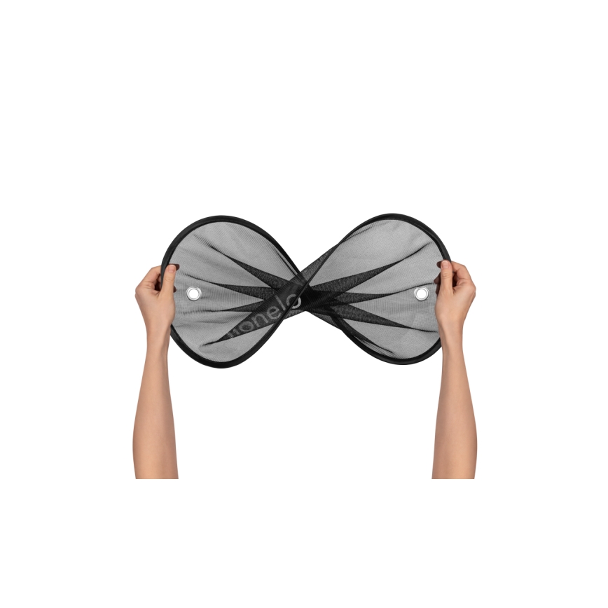 Lionelo - SUNSHADE päikesesirm iminappidega, 2 tk, must