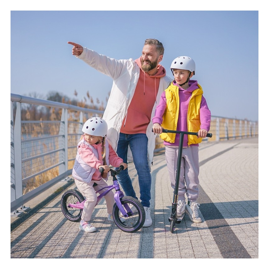 Lionelo - Tasakaalujalgratas BART AIR lilla/roosa