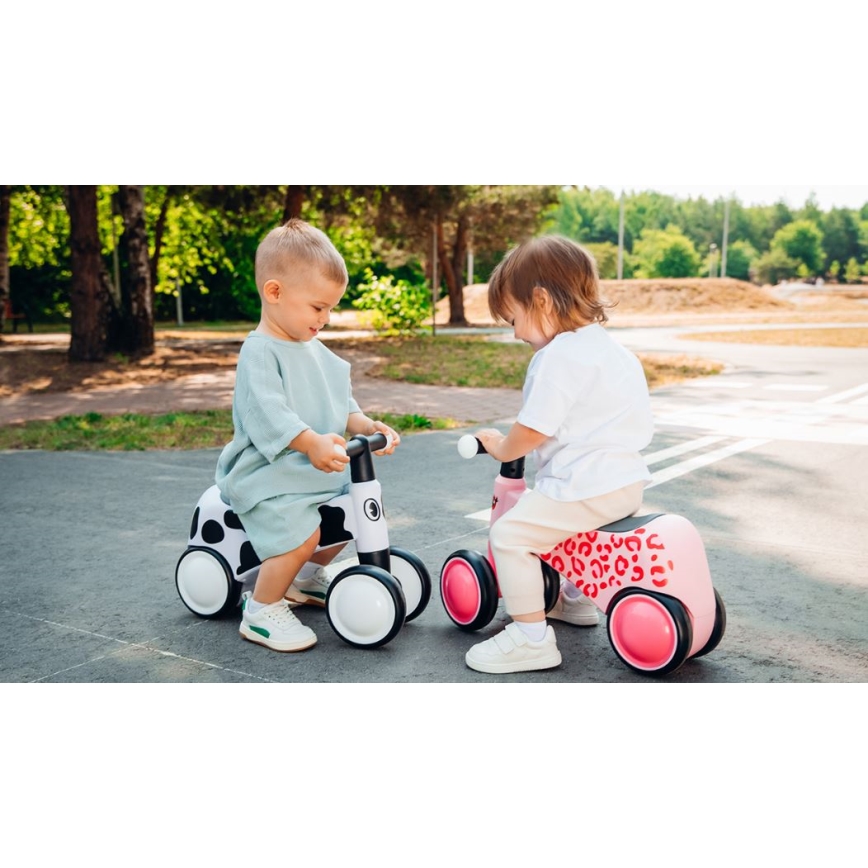 Lionelo - tasakaalujalgratas SAMMY must/valge