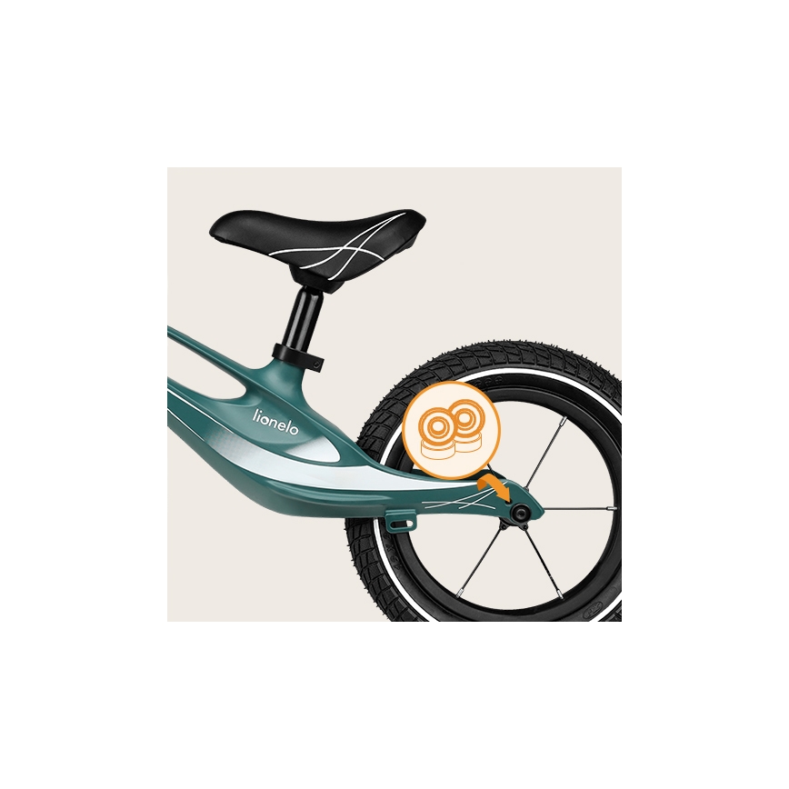 Lionelo - tasakaaluratas BART AIR, roheline