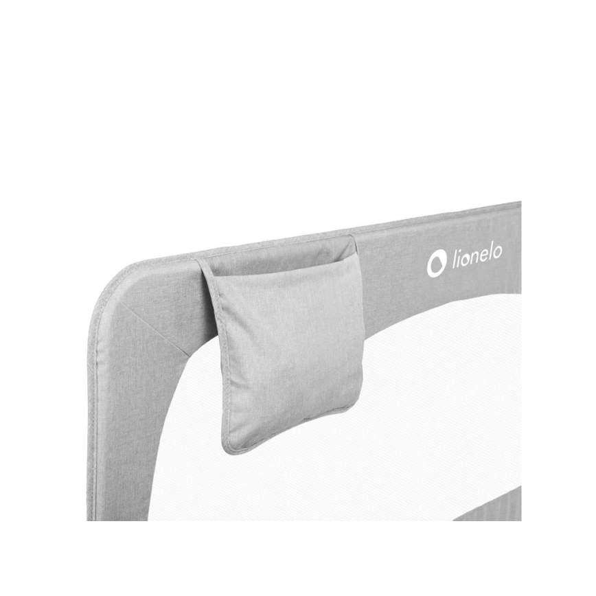 Lionelo - turvapiire voodile HANNA Grey Melange